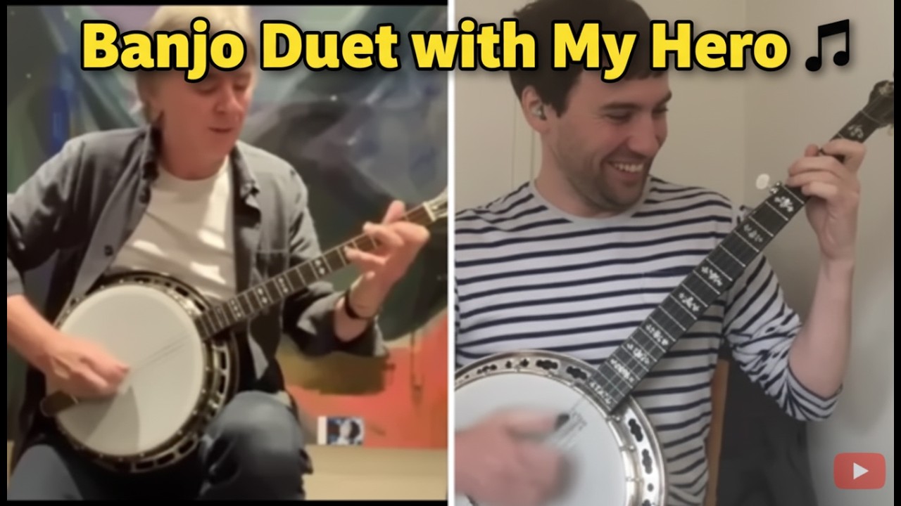 Banjo duet with my HERO! Bag Of Spuds (with Gerry O'Connor)
