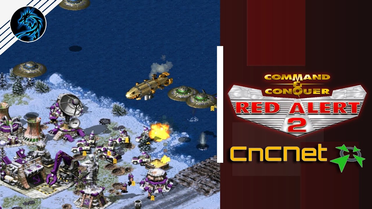Red Alert 2 Cncnet | Arctic Circle With Brutal AI Option | (7 vs 1)