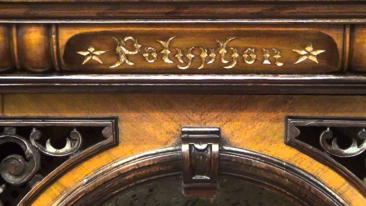 Antique Polyphon playing Mascagni's 