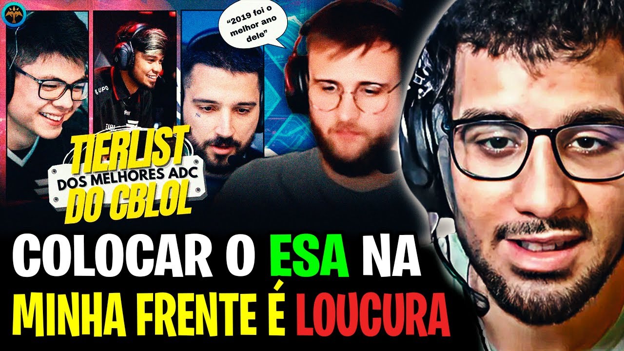 🚨 RANGER FEZ UMA SUPER TIER LIST de AD CARRYS! TEM VOVÔ na JOGADA? ABSOLUT REAGE e OPINA SOBRE