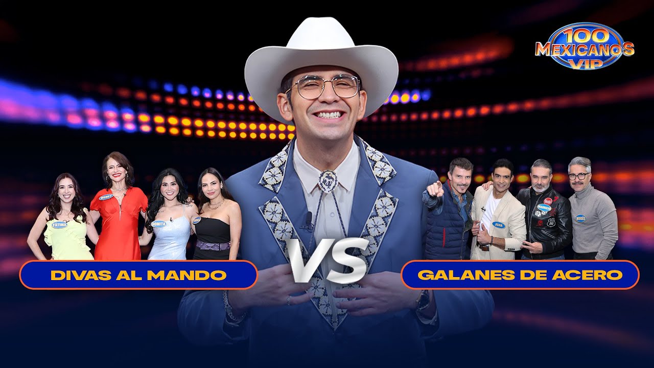 Divas al mando vs. Galanes de acero ¿Quién tiene la victoria, glamur o poder? 💅💪 | 100 Mexicanos VIP