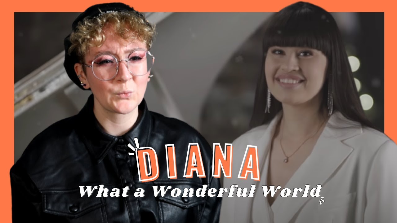 What a Wonderful World Диана Анкудинова иБрендон Стоу с новогодним поздравлением REACTION (french)🇧🇪