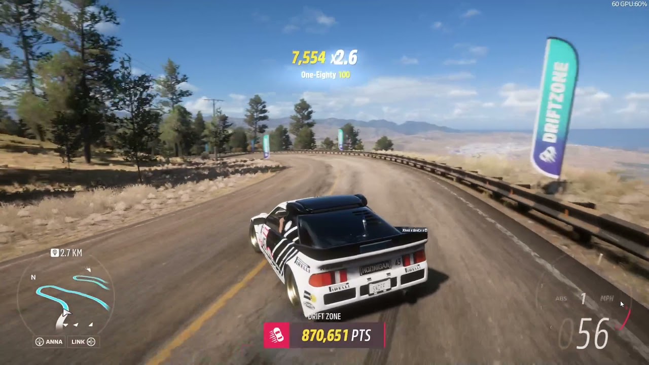 1,525,116 Points on Cara Este Drift Zone in the HOONIGAN FORD RS200 | Forza Horizon 5