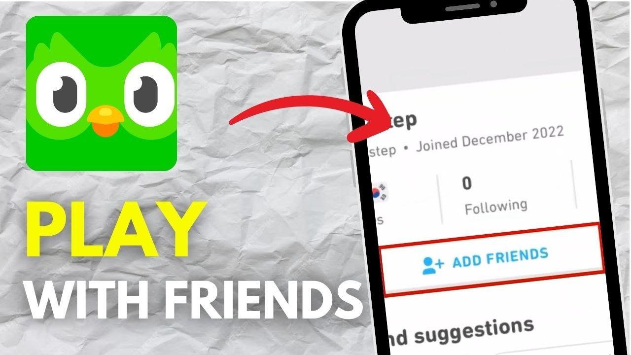 Как играть в Duolingo с друзьями