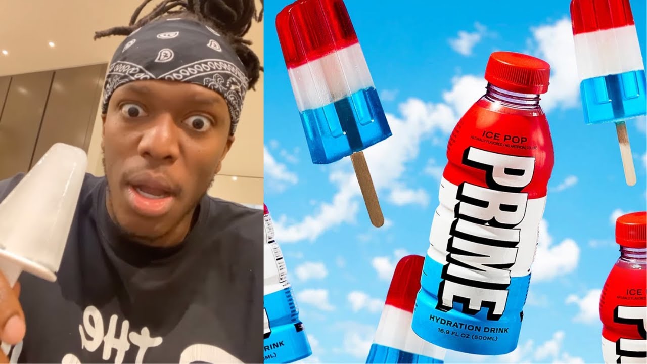 KSI TRIES NEW PRIME ICEPOP FLAVOUR!