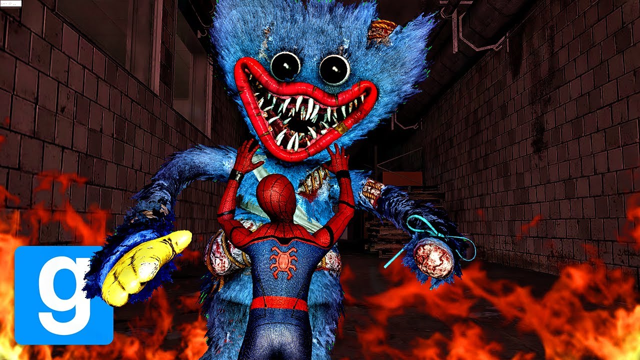 INJURED HUGGY WUGGY IS A NIGHTMARE - Gmod Poppy Playtime Hide & Seek