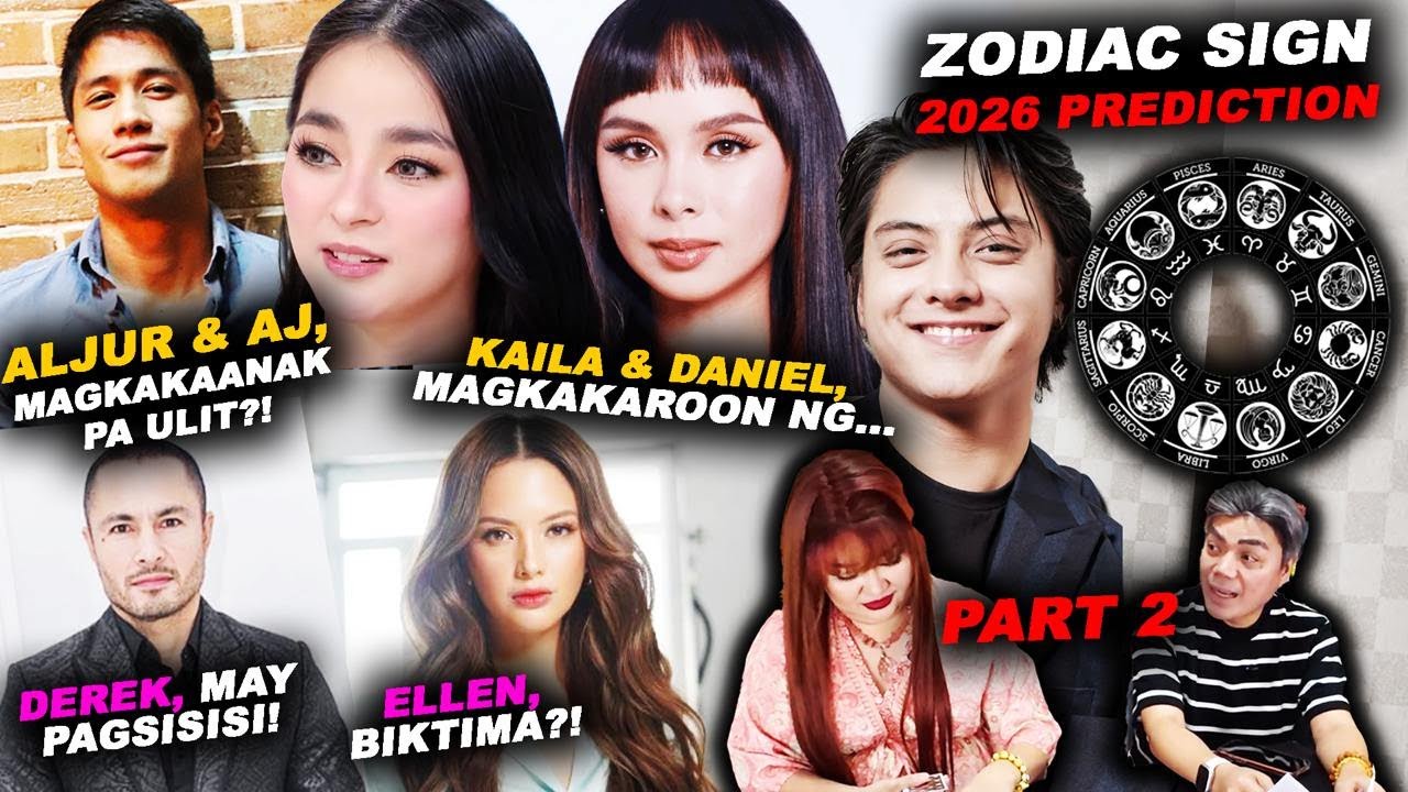 Kaila & Daniel, magkakaroon ng..!🟢Aljur & Aj, magkakaanak ulit?🟢Zodiac Sign 2026Predictions! ft.Mamu