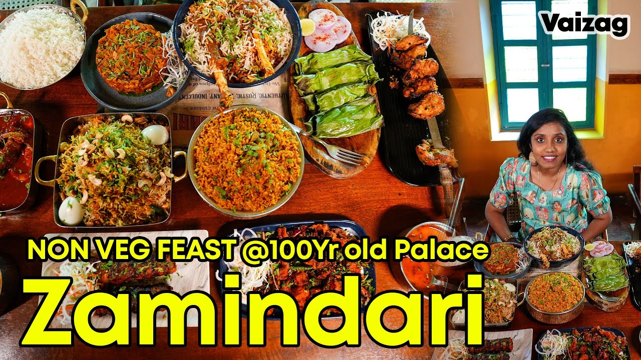 Zamindari Mutton Nalli Briyani (Pulavu) 🔥 Zamindari Non Veg Feast I TWK