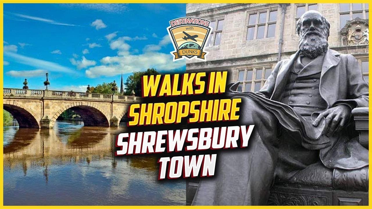 Walk in Shropshire-Exploring Shrewsbury Town | Shrewsbury Castle