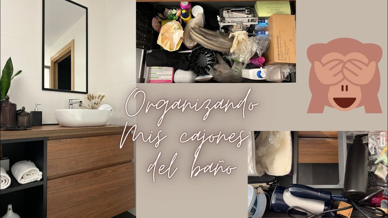 Organizando mis cajones del baño🙈🗑️