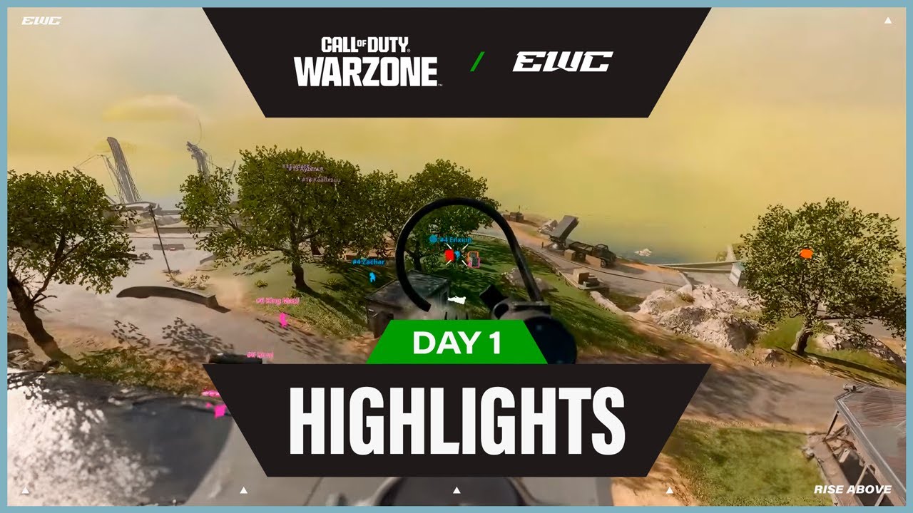 COD Warzone at EWC 25 - HIGHLIGHTS | Day 1 - GROUP STAGE