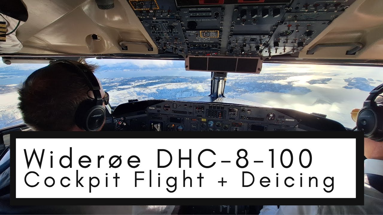 Nordic Flying: Widerøe DHC-8-100 in Cabin and Cockpit! Tromsø to Bodø via Stokmarknes