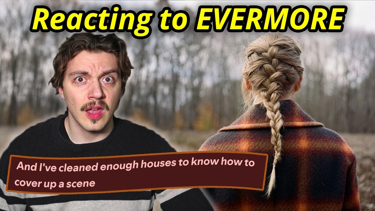 Straight White Male REACTS to EVERMORE by Taylor Swift | FULL ALBUM REACTION