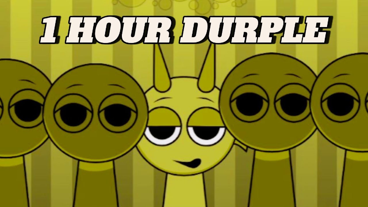 Sprunki Durple Mustard Sprunkstard Sound 1 hour | Mod Full Video