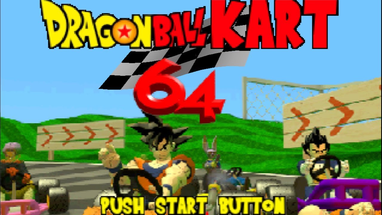 Goku et ses amis dans Mario Kart ?! - Mario Kart 64