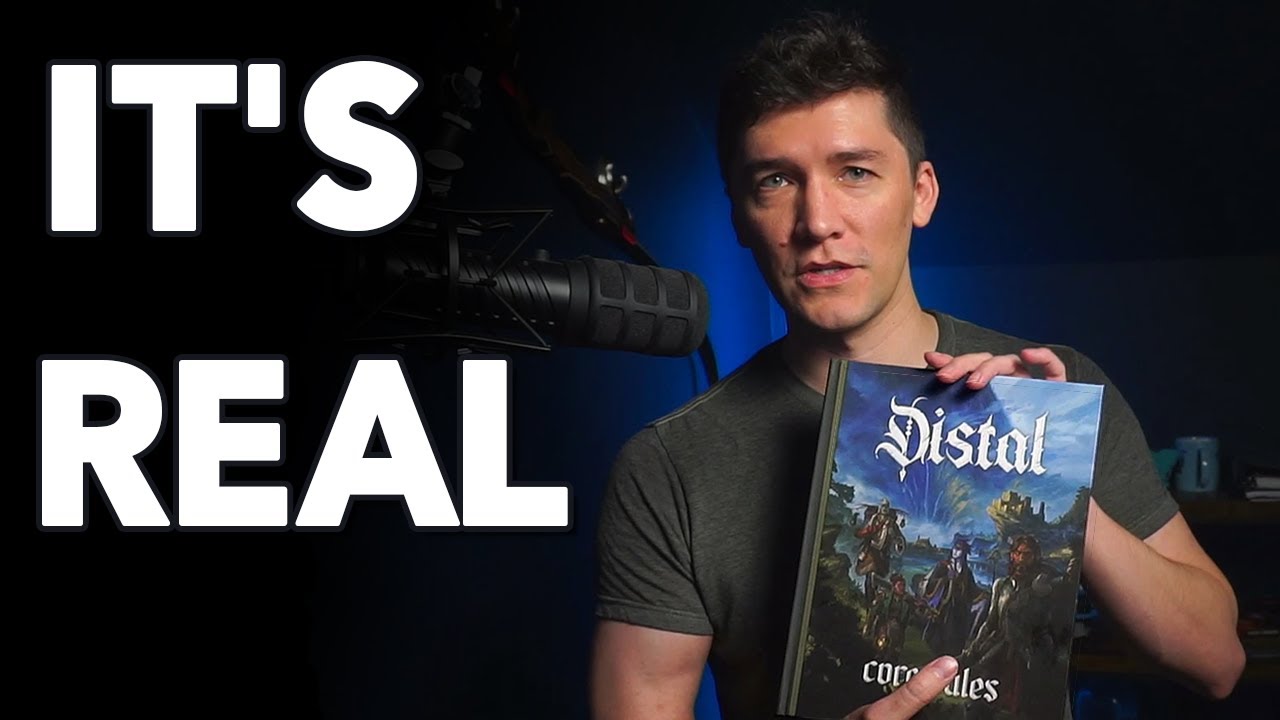 I made my own d20 TTRPG (Distal)