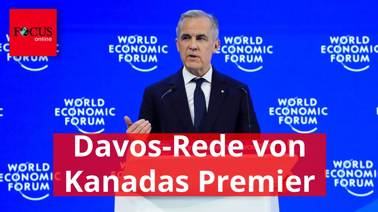 Das ist die Davos-Rede von Kanadas Premier, &uuml;ber die die halbe Welt spricht
