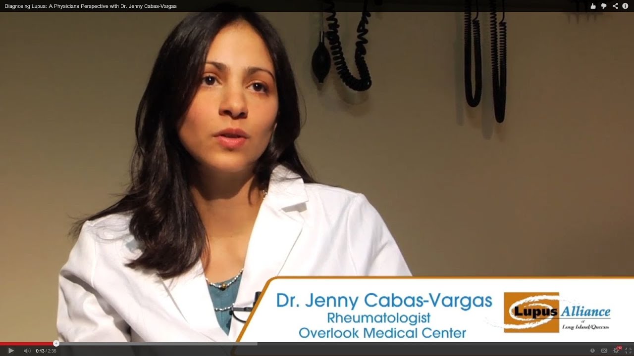 Diagnosing Lupus: A Physicians Perspective with Dr. Jenny Cabas-Vargas