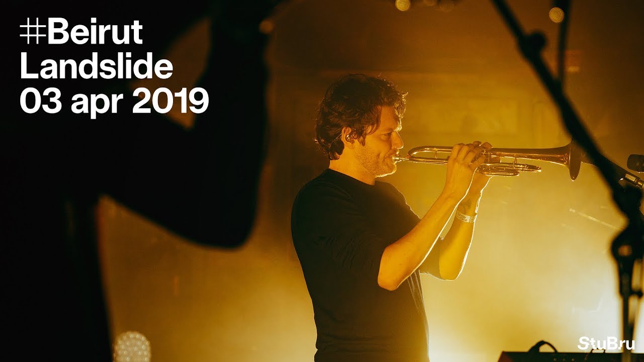 Beirut - Landslide (live at Studio Brussel Showcase in Rijkevorsel)