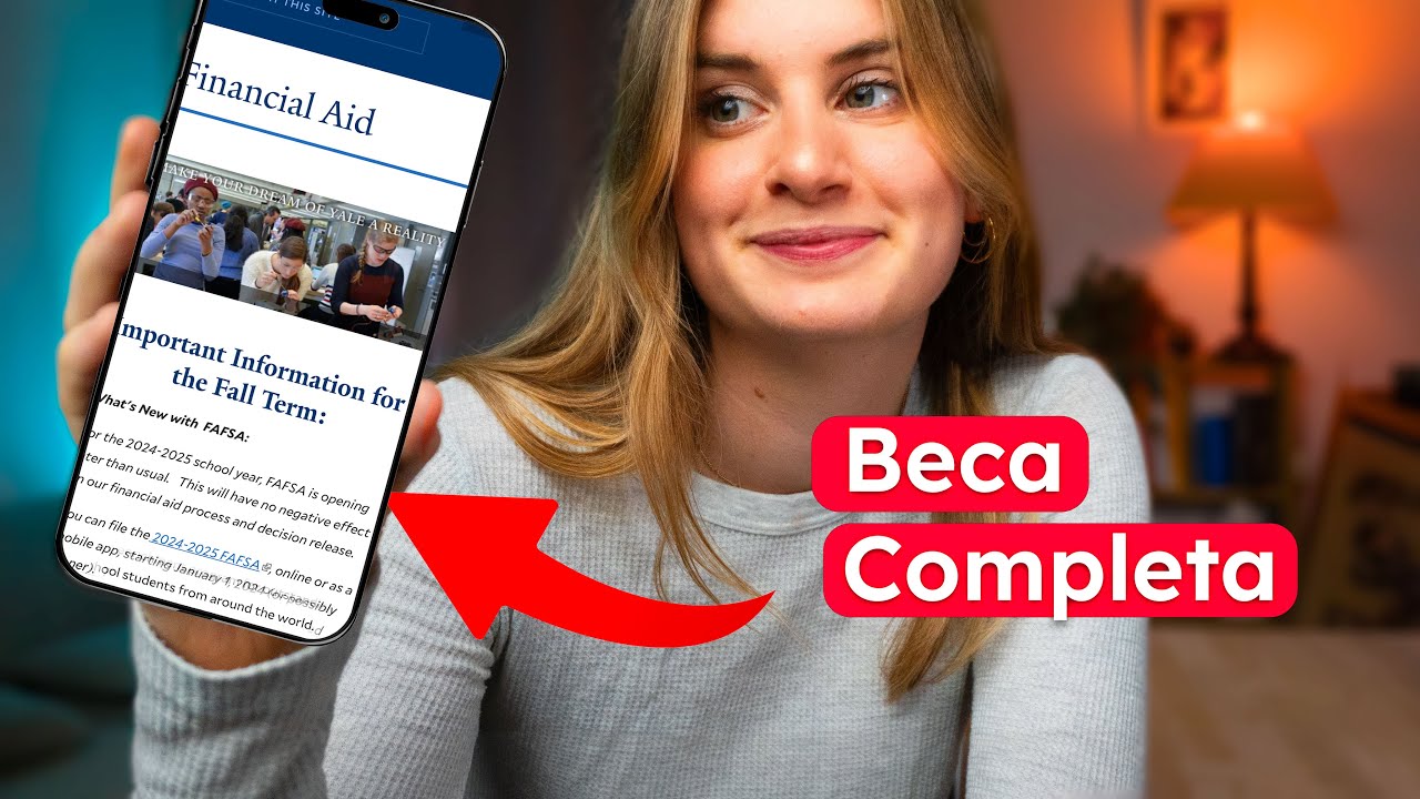 Beca 100% COMPLETA para estudiar en Yale 👩🏼‍🎓📚