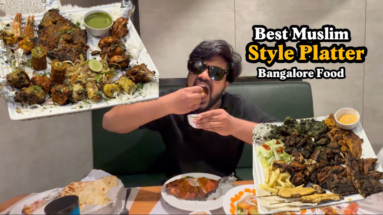 Best Muslim Style Food in Bangalore | Best mixed Non veg Platter in Bangalore | The Indian Arab
