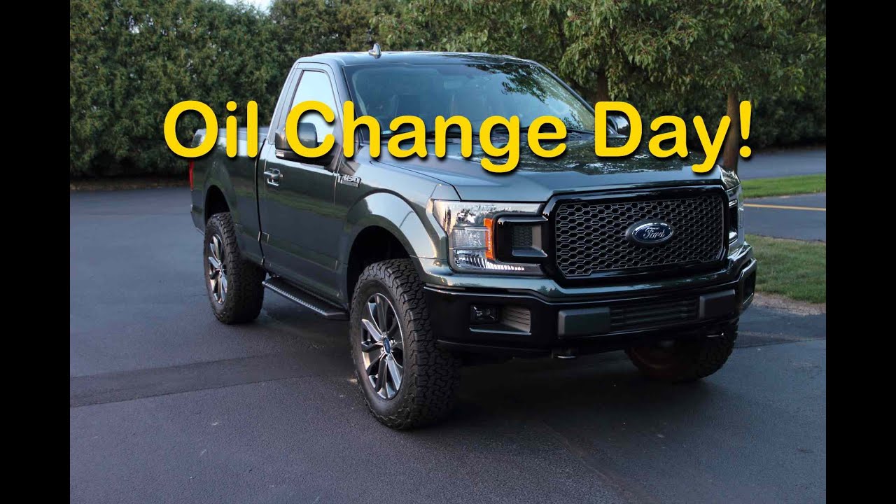 2018 5.0 Ford F150 Oil Change - DIY - How-to!