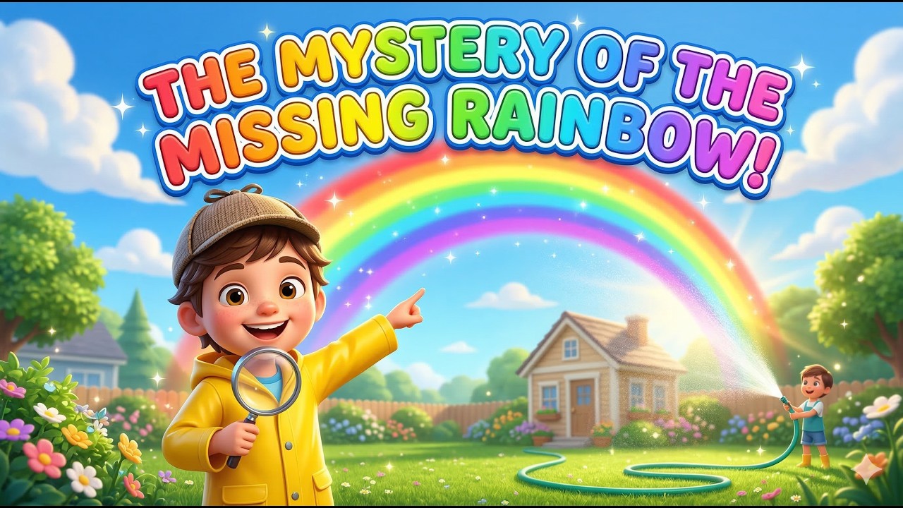 The Mystery of the Missing Rainbow! 🕵️‍♂️🌈 Learn How Rainbows Are Made (Science for Kids)