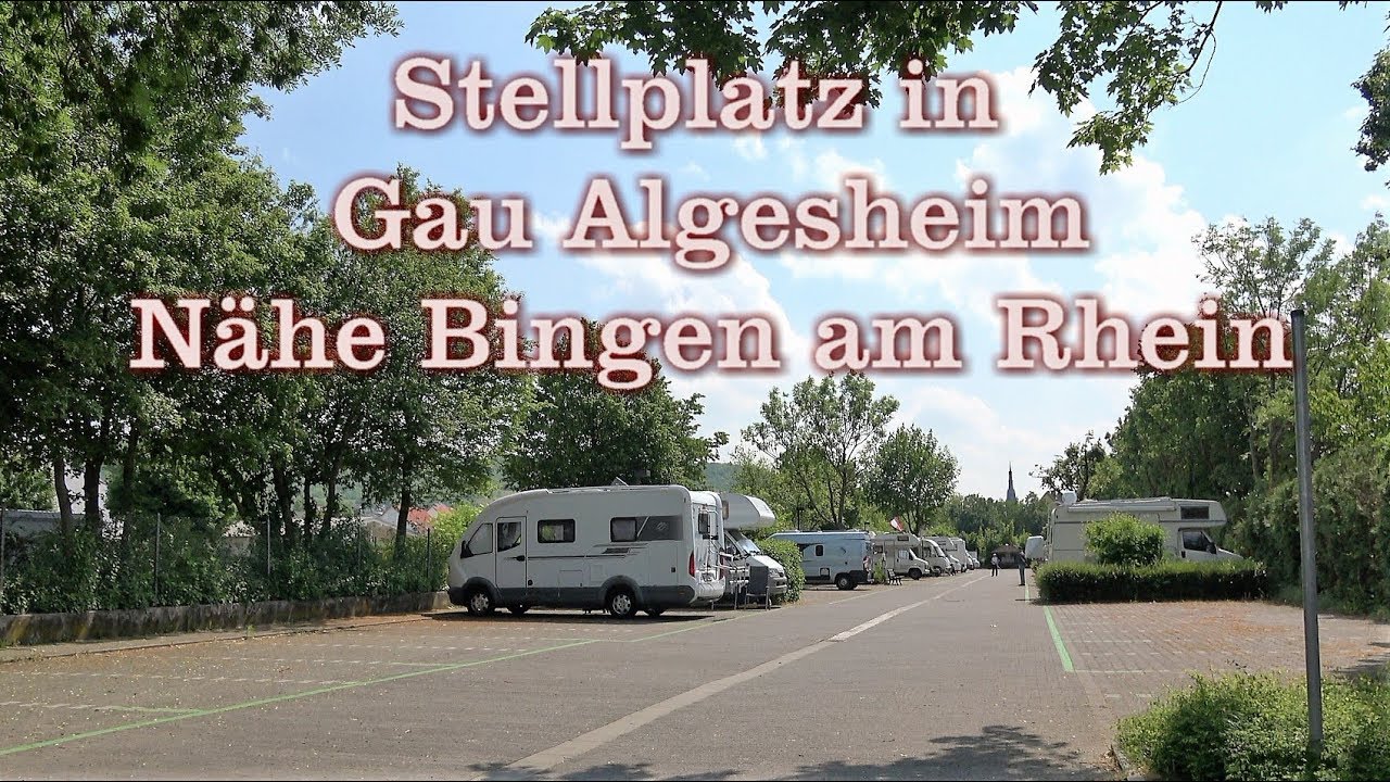 Stellplatz Gau-Algesheim - Nähe Bingen am Rhein