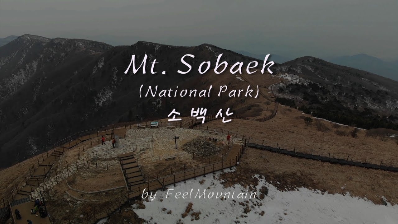 [Mt. Sobaek National Park, Biro-bong(peak)] Alpine Meadows rare in South Korea/ Hiking/ Drone [소백산]