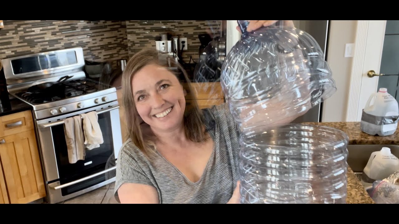 Milk Jug Planting Without Milk Jugs - Alternate Containers