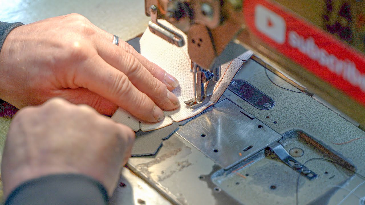 How to sew curved insert panels, VW T5 Transporter front seat