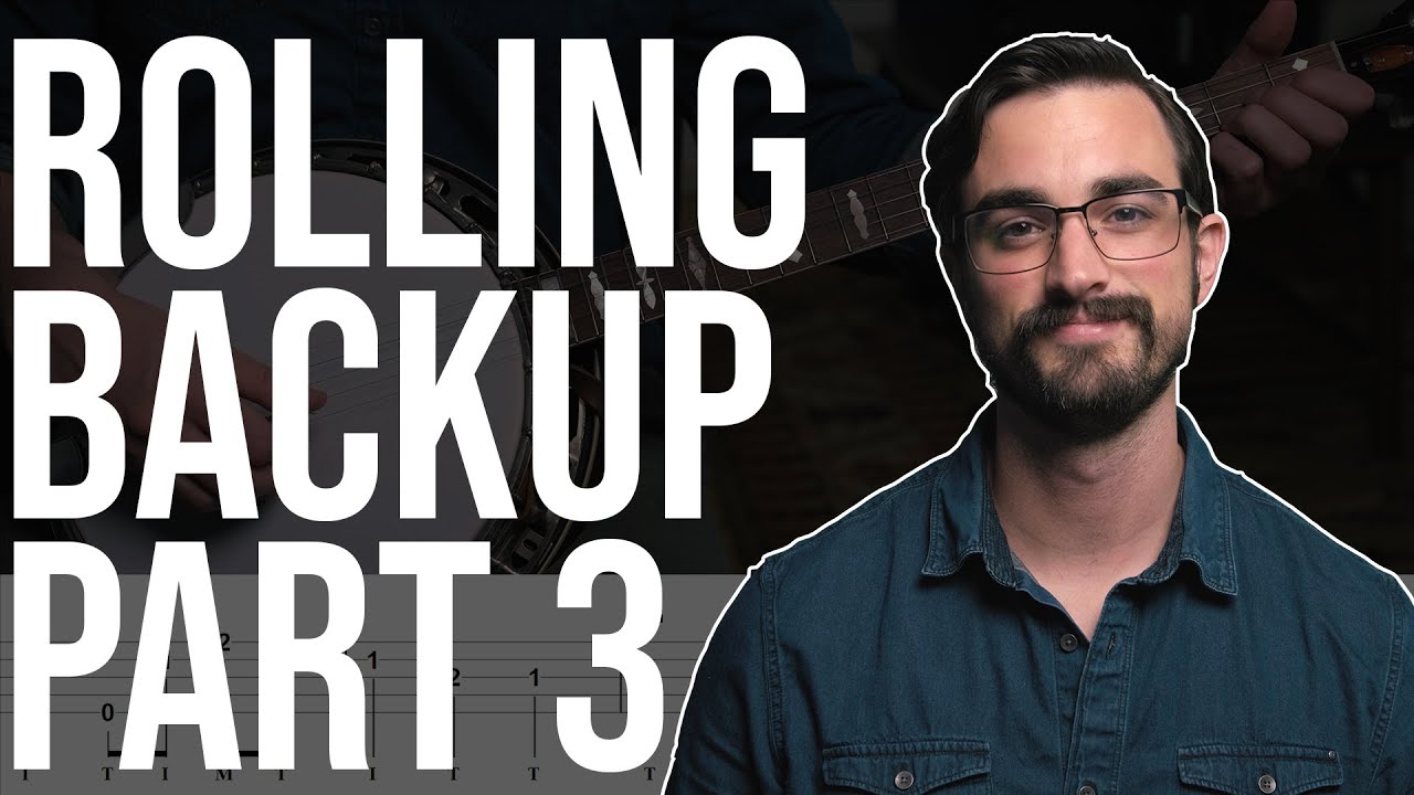 Переходы на банджо в стиле блюграсс! // Rolling Backup, часть 3