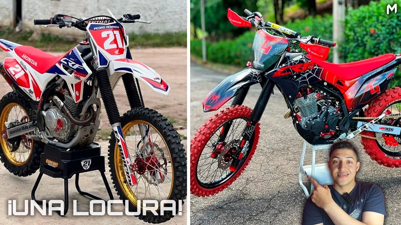 ¡CRF 230 MODIFICADAS! 🔥🔴 / REACCIONANDO A LAS MEJORES