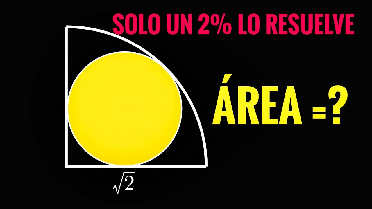 Es fácil resolverlo al hacer dos trazos/Un problema que te hará pensar