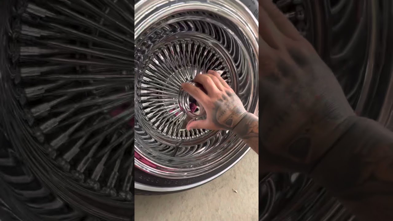 How to install knock off wire wheels/Daytons.     