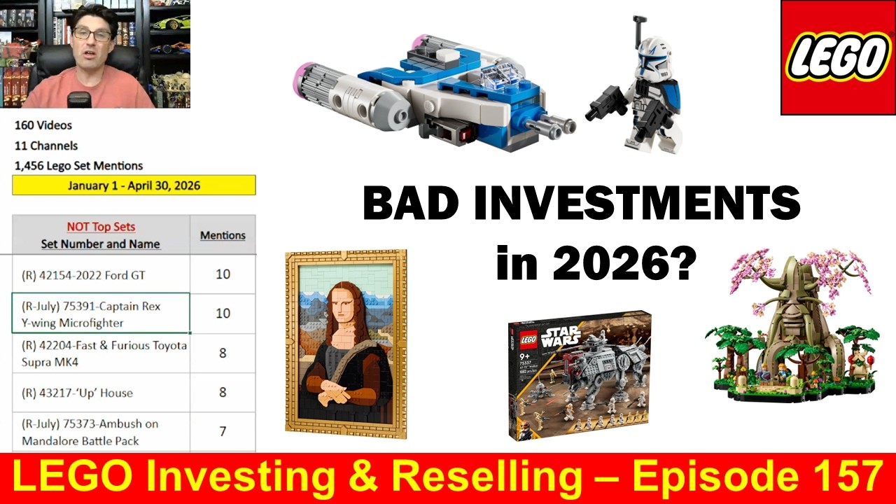 НЕ ИНВЕСТИРУЙТЕ в эти наборы LEGO в 2026 году (но не во все!) | Свежие НОВОСТИ и ДАННЫЕ