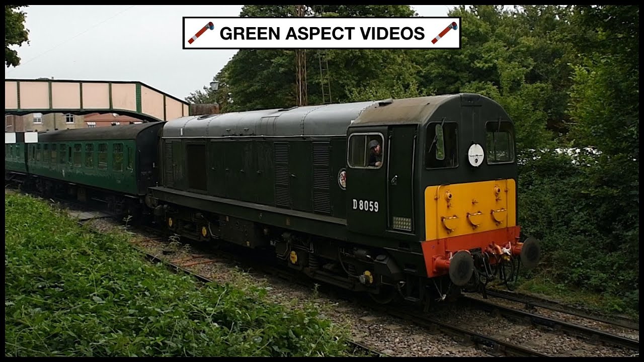 English Electric in the Hampshire Hills - D8059 on the Mid Hants Railway - 13/08/25