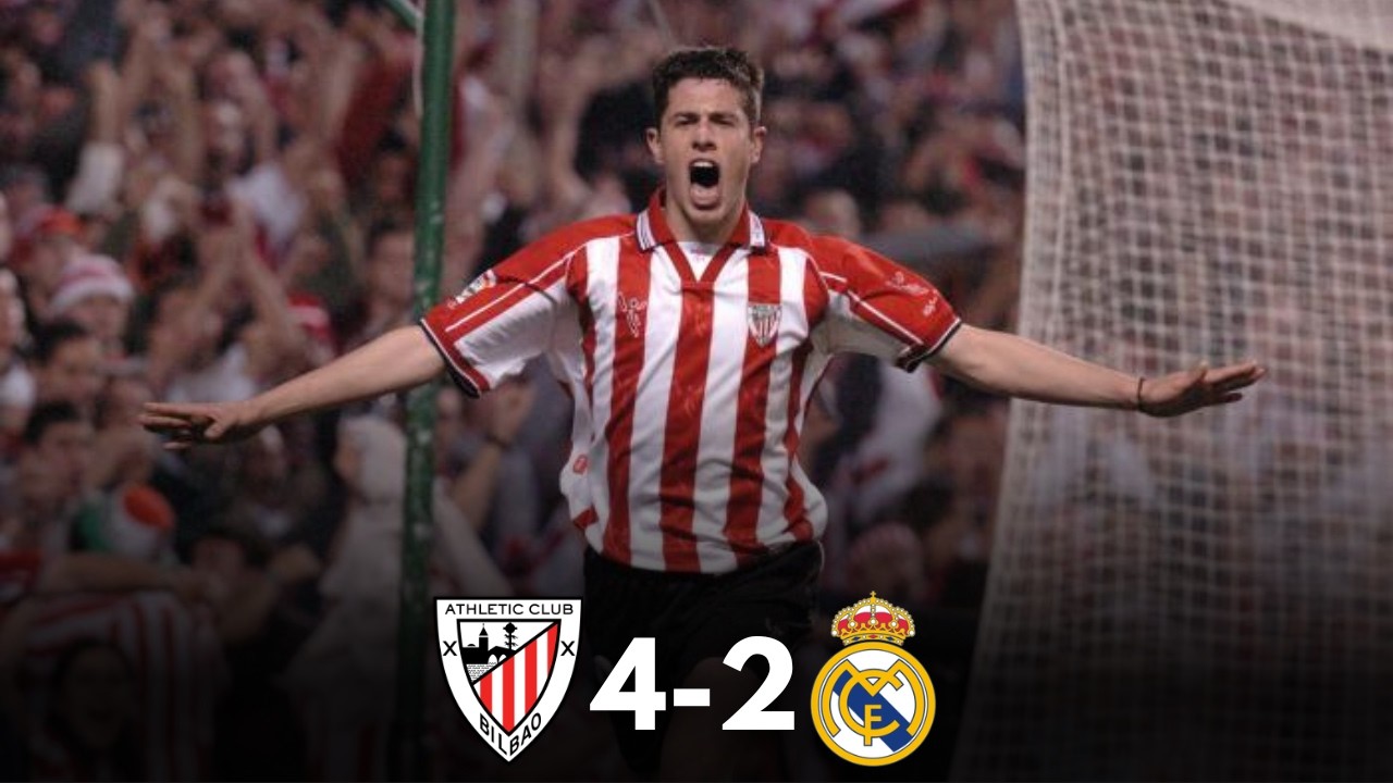 Athletic Club 4-2 Real Madrid | Liga 2003-2004 | Resumen - Highlights