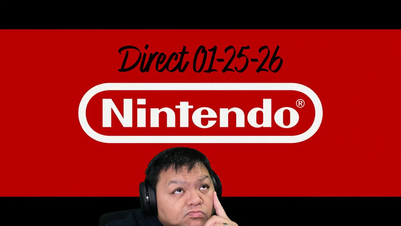 Sean Flac Reacts: Nintendo Direct 01-25-26