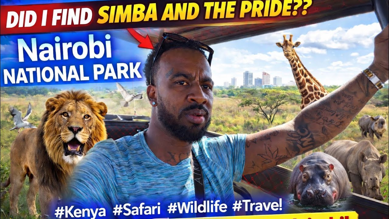 Did I Just Find Simba?! Unbelievable Safari in Nairobi National Park 🦁🇰🇪