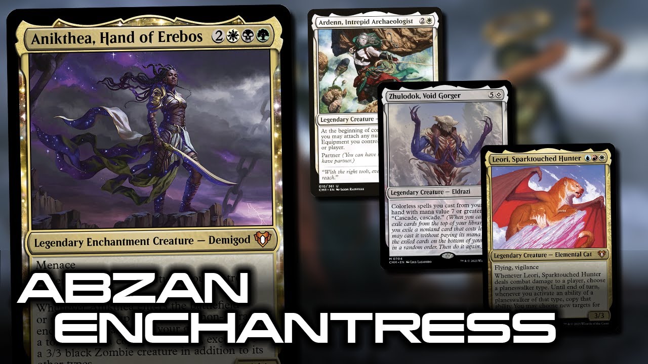 Anikthea Gameplay vs Leori vs Zhulodok vs Ardenn | Magic Online Commander