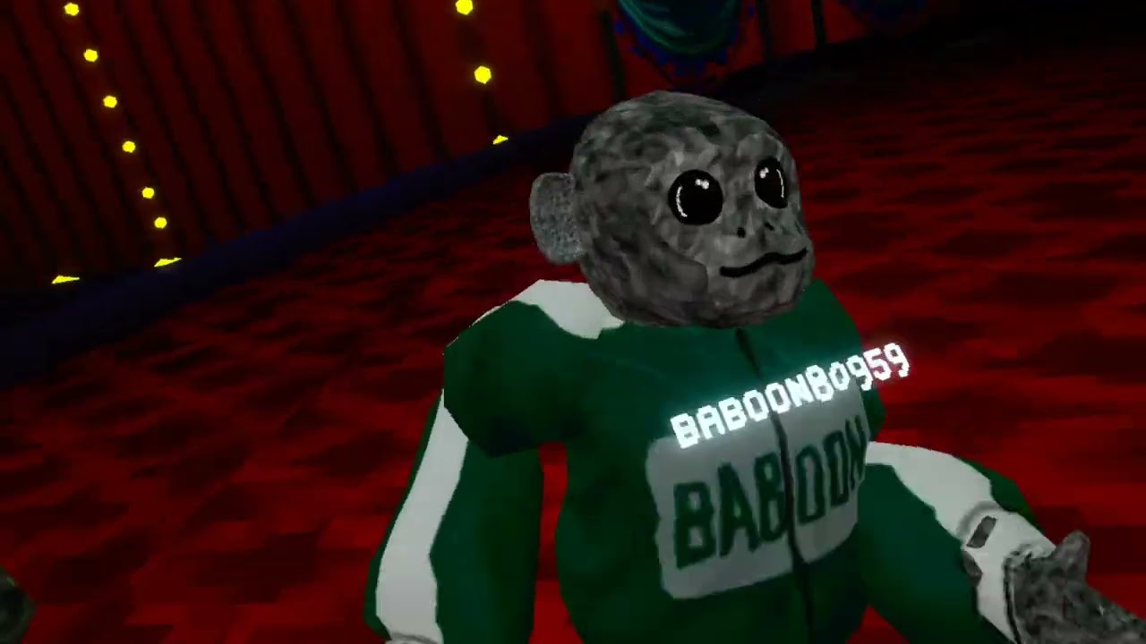 scary baboon squid game for fun.