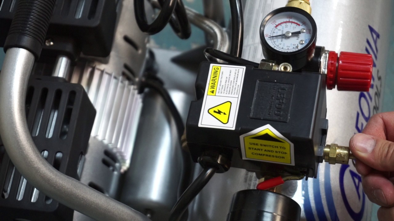 Ultra Quiet Air Compressor CAT 2010A going up in smoke