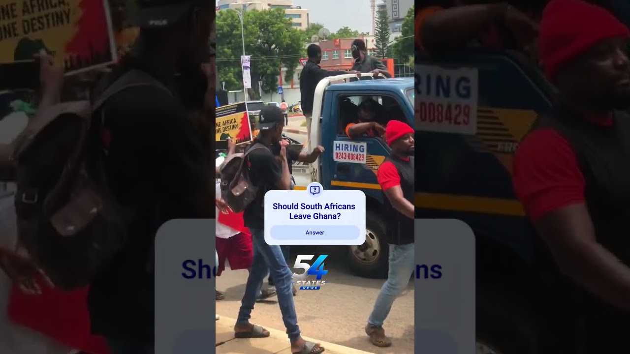 South Africans must Go, thousands of Ghanaians hit the streets to demonstrate #ghana