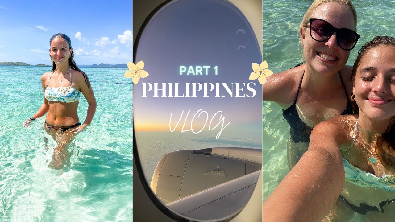 Explore the Philippines with me 🌴 ]Part 1] Coron Palawan Day Tour
