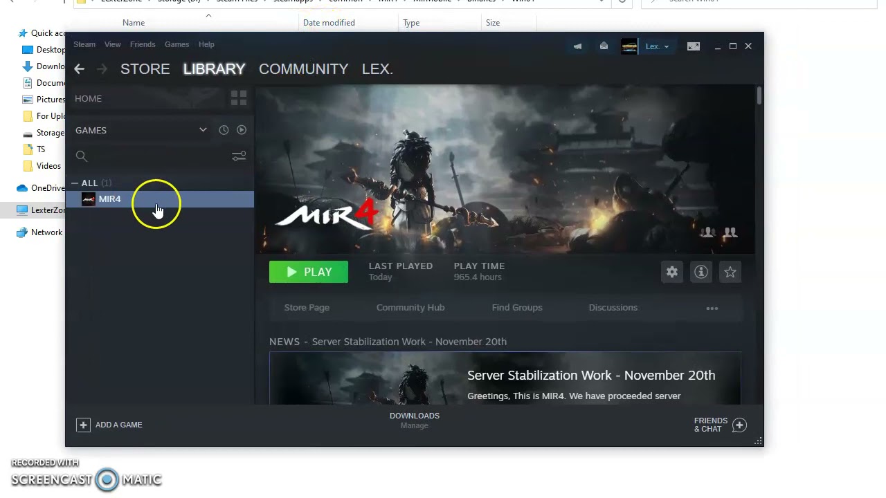 MIR4 on Steam unable to play fixed (Tagalog)