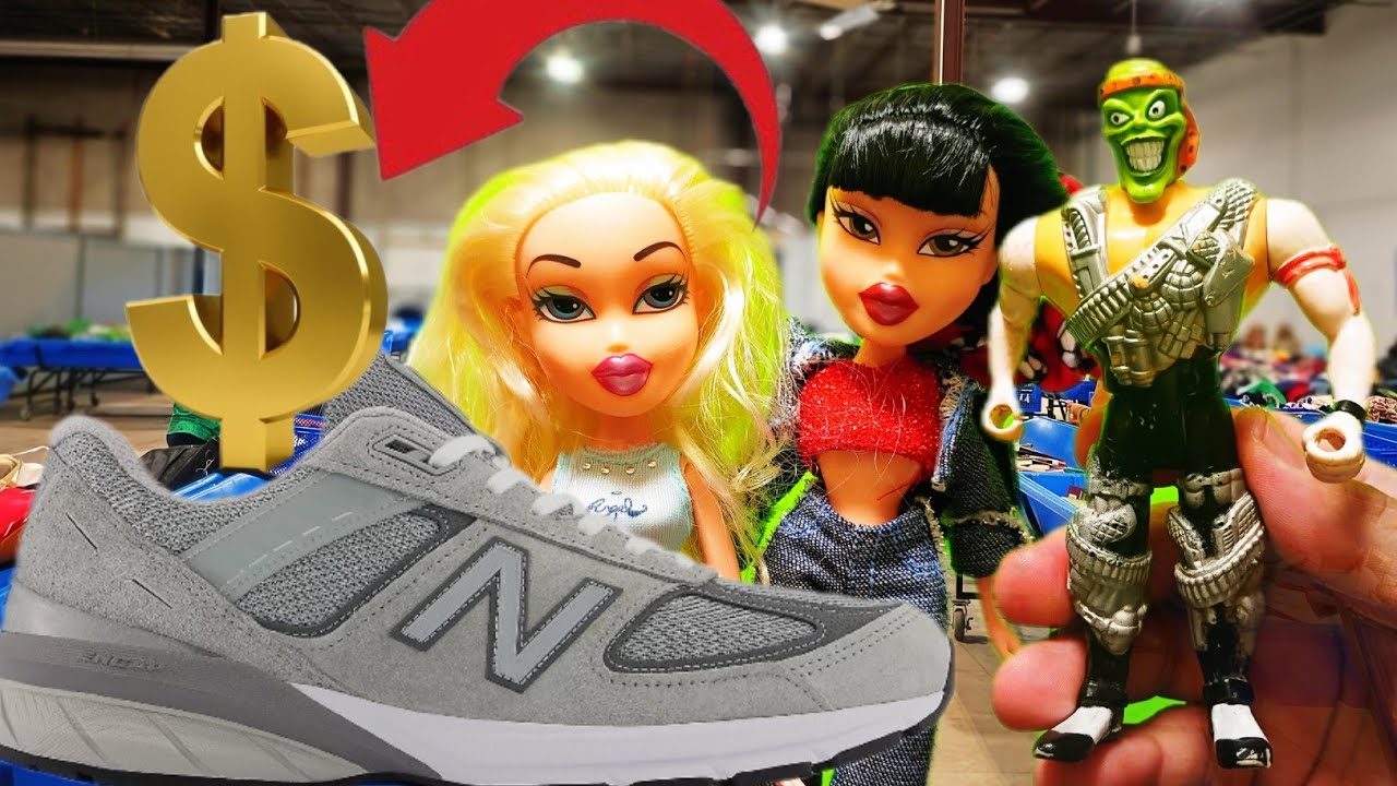 Encontré juguetes y tenis en una SEGUNDA en USA. 