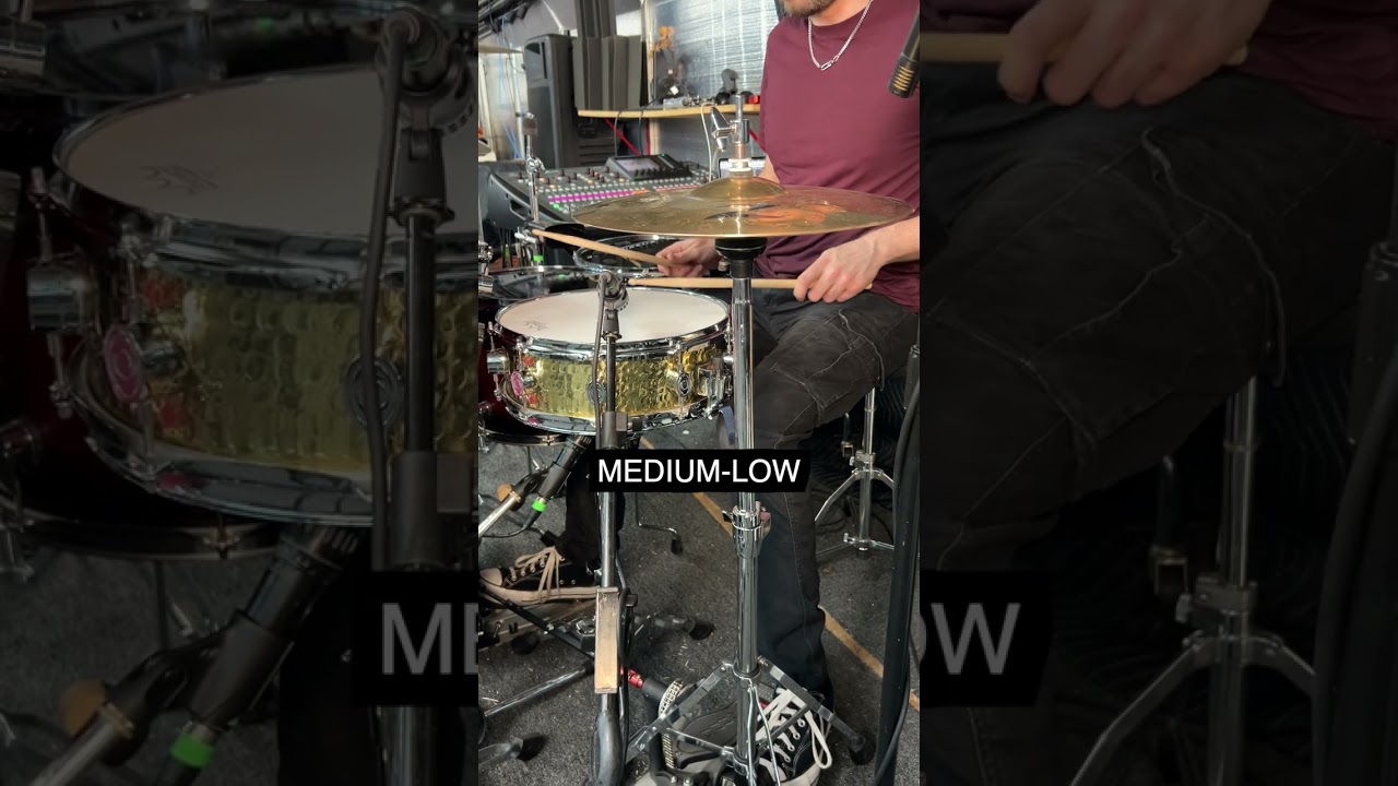 PDP 14x5" Hammered Brass Snare