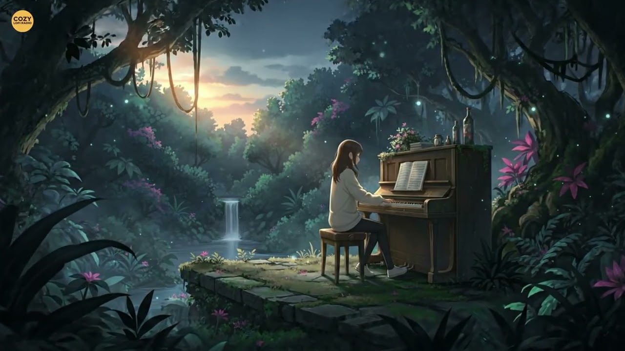 Winter Piano for Study — Chill Lofi for Quiet Thinking ❄️🌿🎹