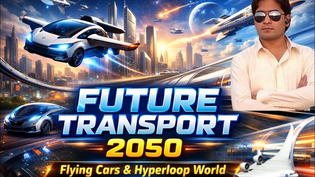 Future Transport 2050 – Flying Cars & Hyperloop WorldFuture Transport System That Will Change the 